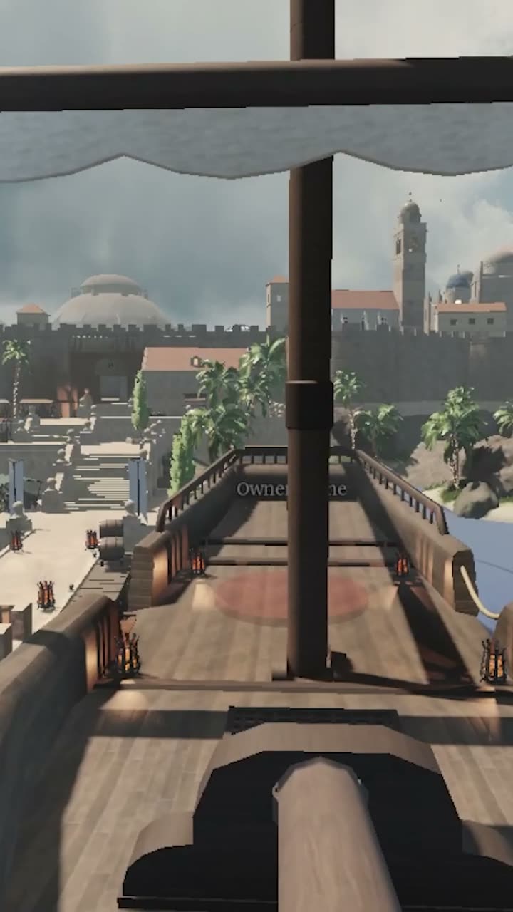 Roblox都市ワールドの俯瞰